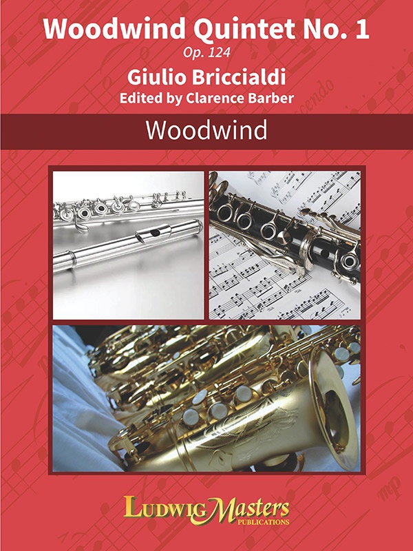Woodwind Quintet No. 1, Op. 124 Conductor Score & Parts