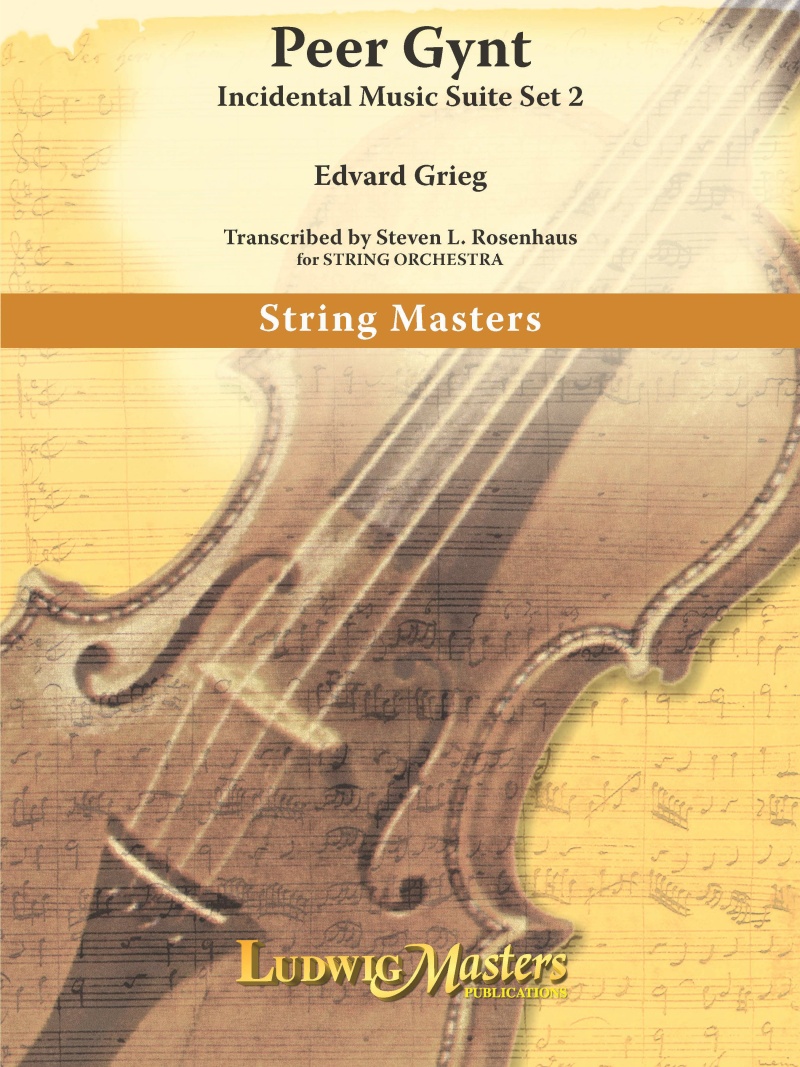 Peer Gynt: Incidental Music Suite, Set 2 For String Orchestra Conductor Score