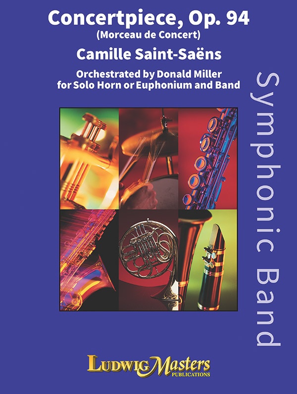 Concertpiece, Op. 94 For French Horn And Band Conductor Score & Parts