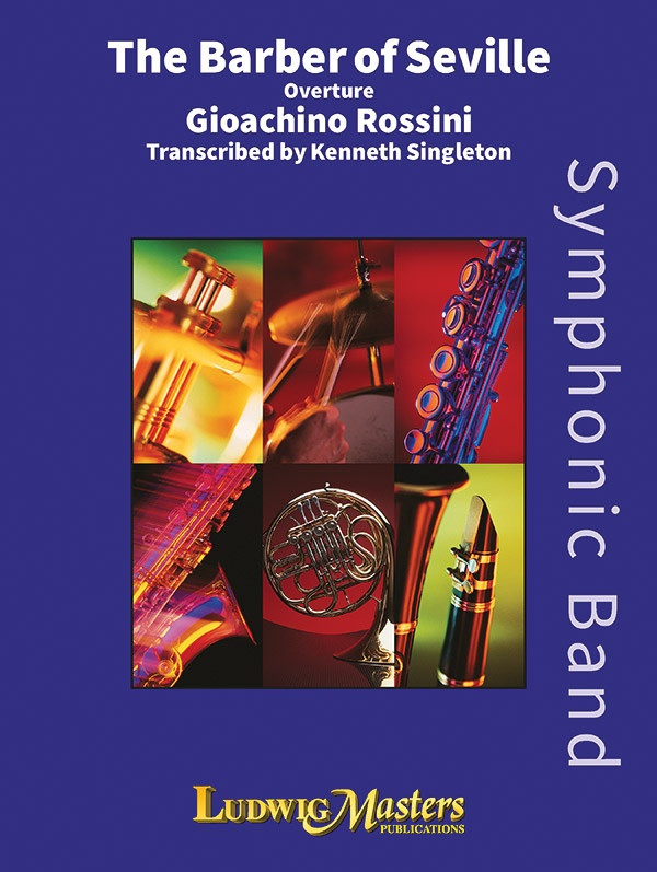 The Barber Of Seville Overture For Band Conductor Score & Parts