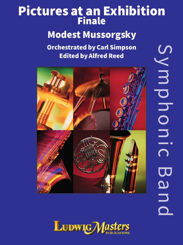 Pictures At An Exhibition Finale For Band Conductor Score & Parts