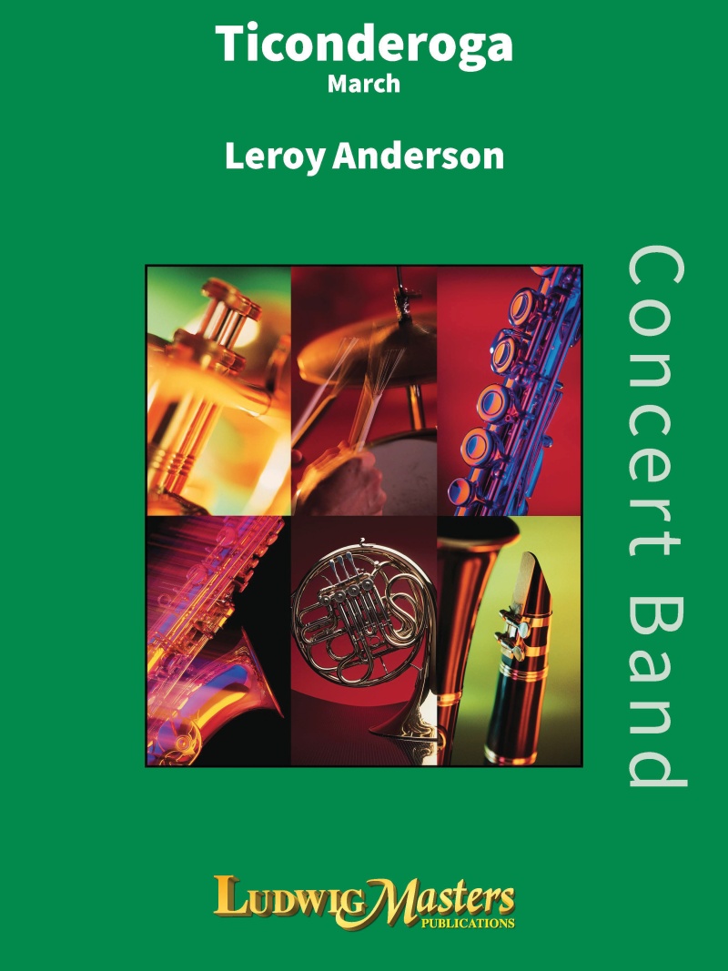 Ticonderoga March For Band Conductor Score & Parts