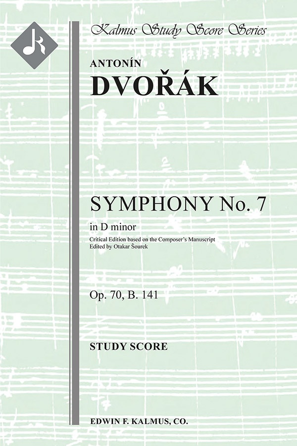 Symphony No. 7 In D Minor, Op. 70, B. 141 (Critical Edition) Study Score