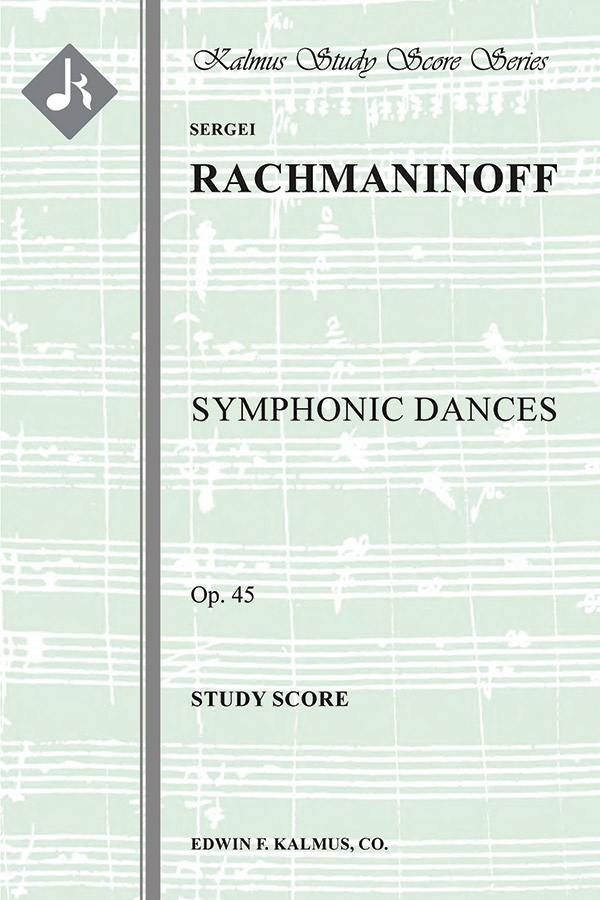 Symphonic Dances, Op. 45 Study Score