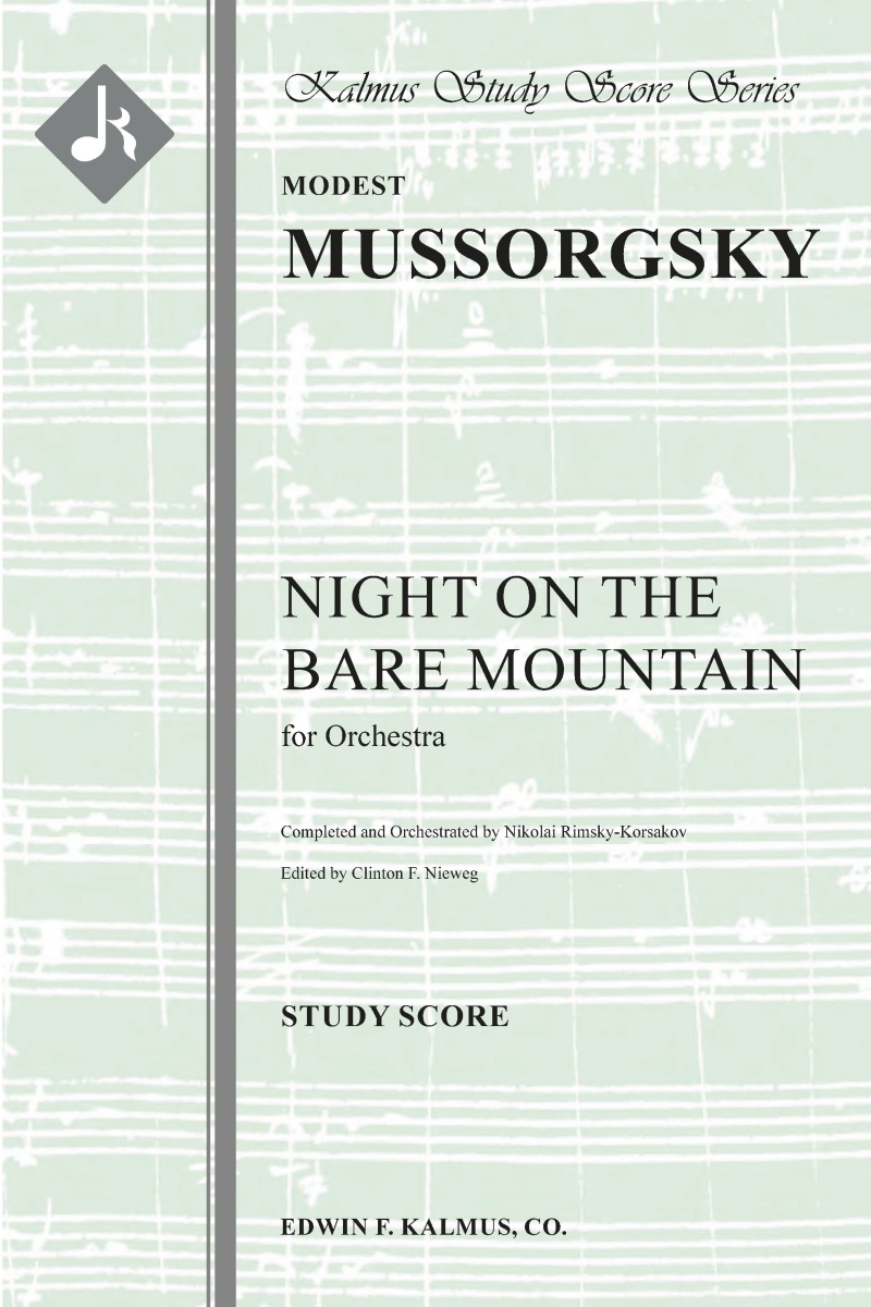 Night On Bald Mountain (Night On The Bare Mountain) Study Score