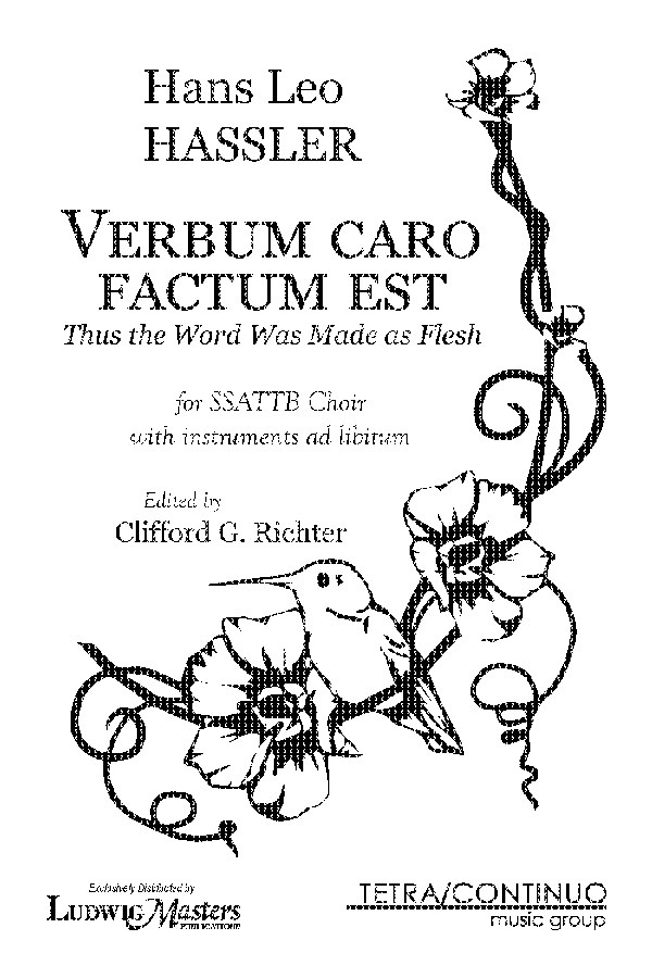 Verbum Caro Factum Est Choral Octavo