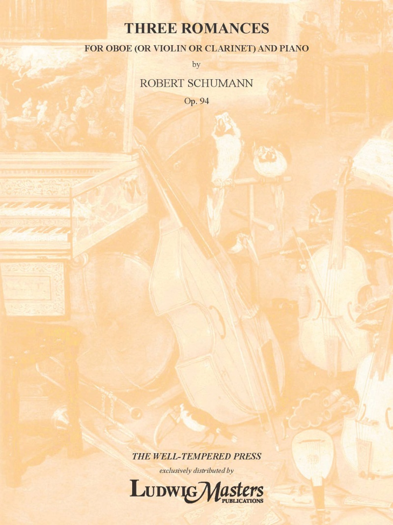 Three Romances, Op. 94 Solo And Piano
