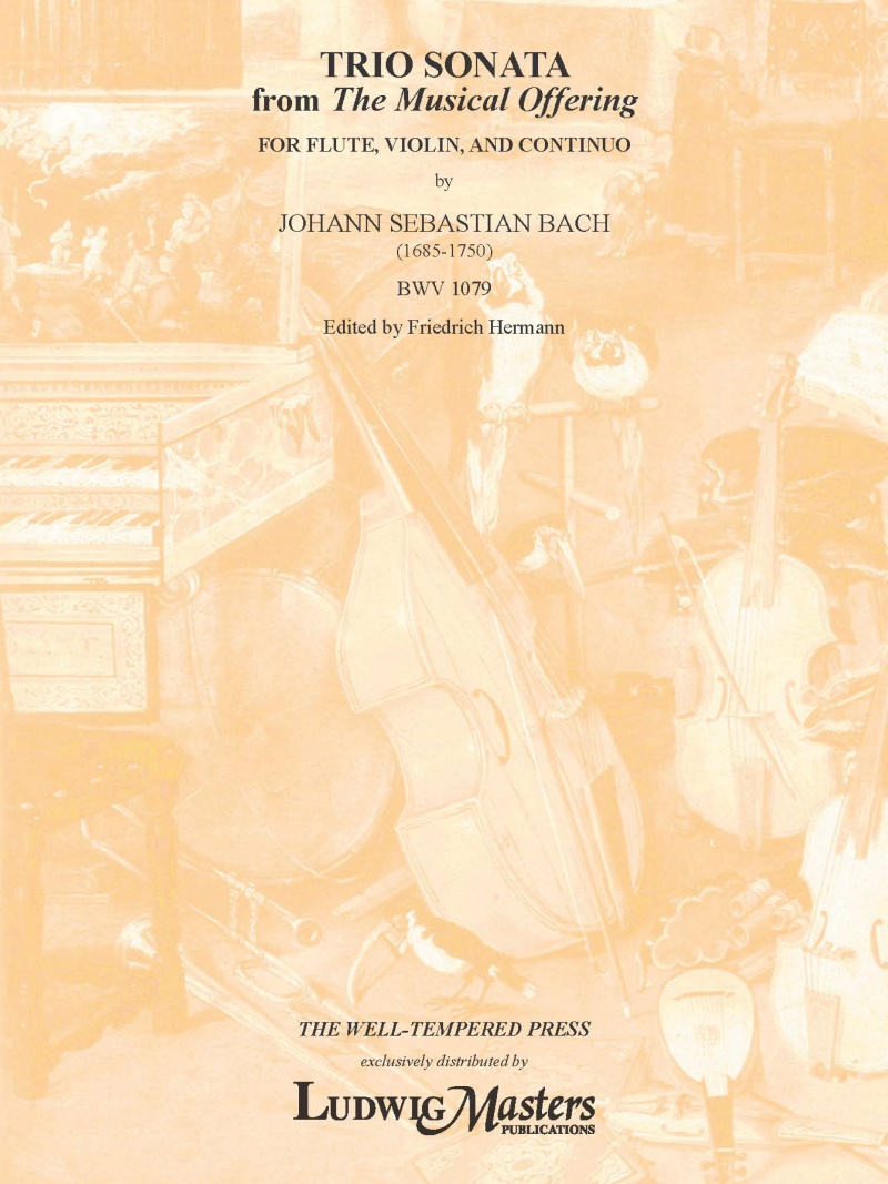 Trio Sonata From The Musical Offering, Bwv 1079 Soli And Piano