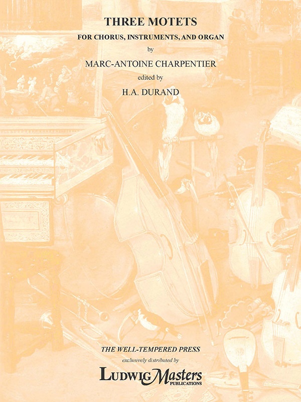 Three Motets For Mixed Chorus, Chamber Ensemble And Organ Choral Score