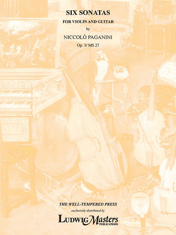 Six Sonatas For Violin And Guitar, Op. 3/Ms 27 Book