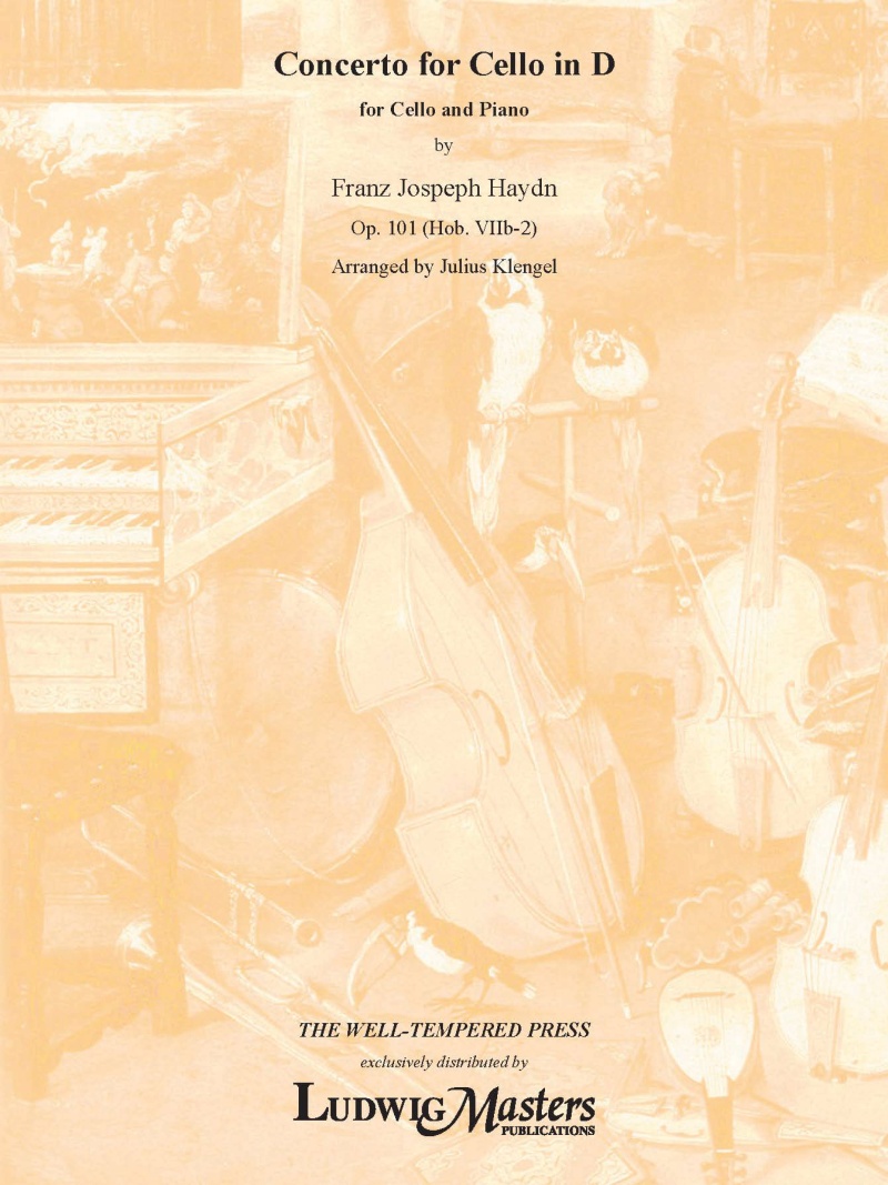 Concerto For Cello No. 2 In D, Op. 101 (Hob.Viib:2) Book