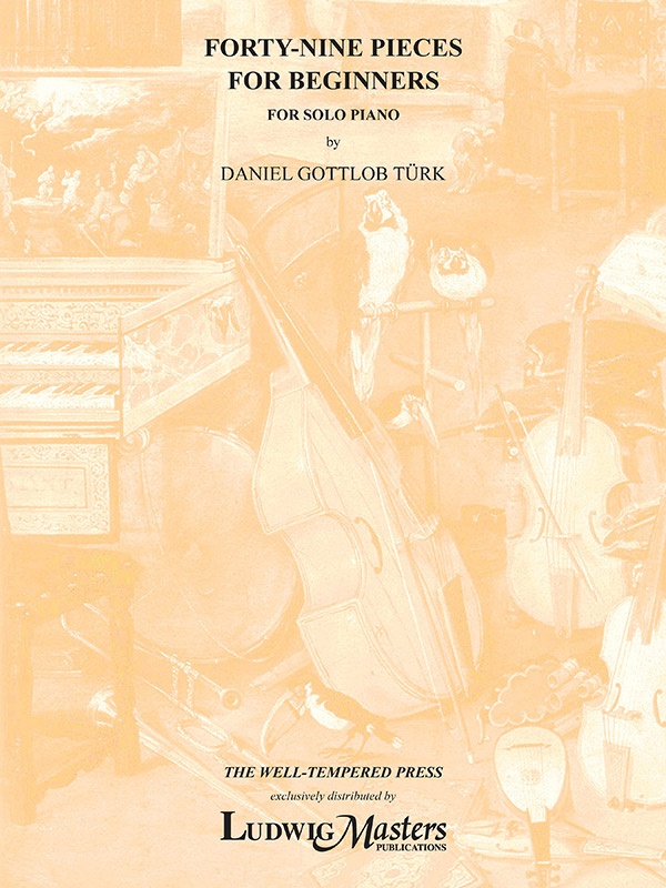Forty-Nine Pieces For Beginners (Handestucke Fur Angehende Klavierspieler) Book