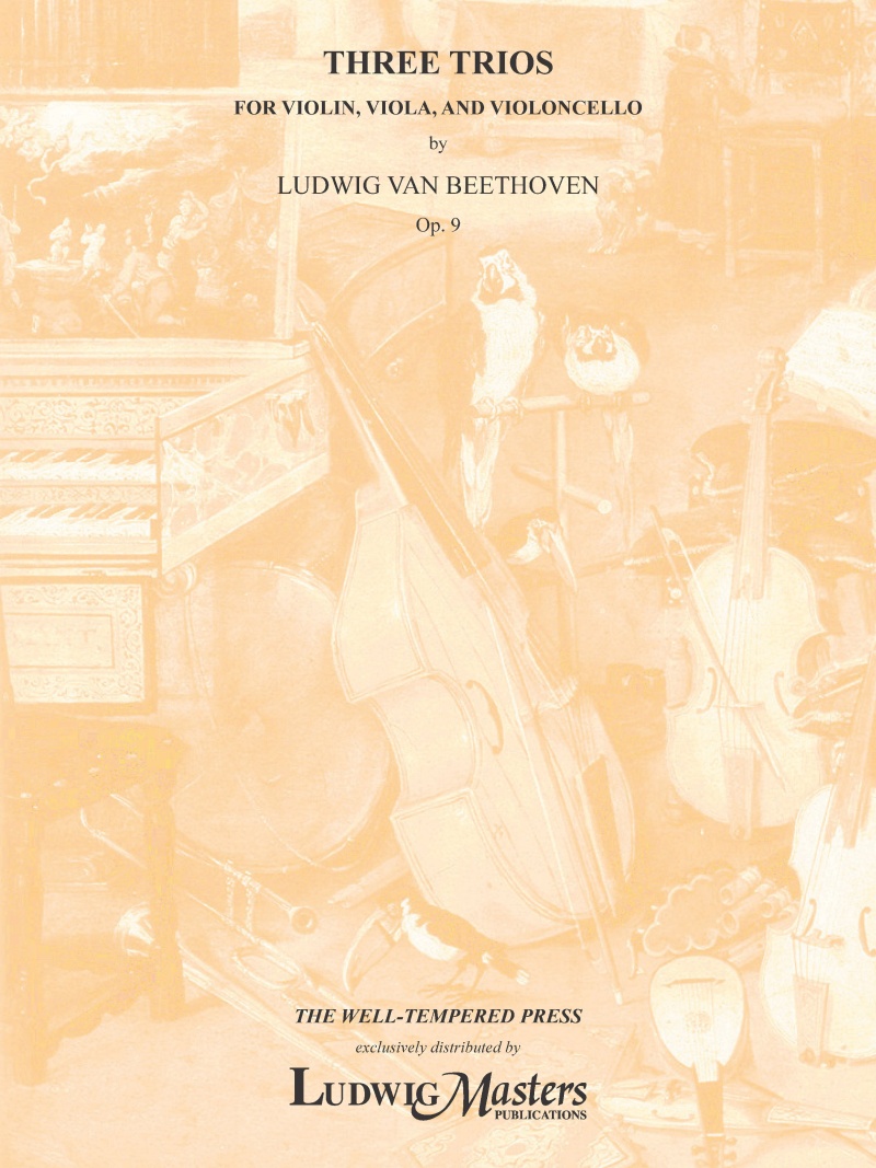 Three Trios, Op. 9 Parts Only
