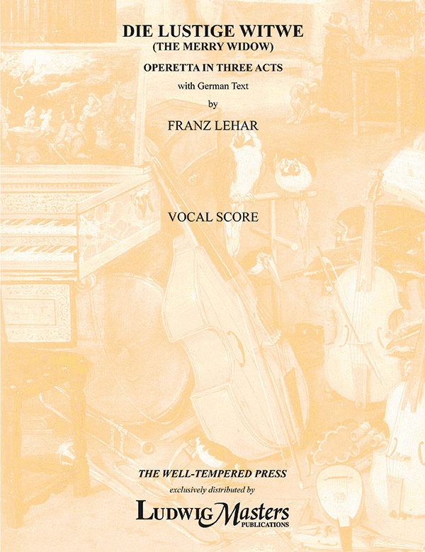 Die Lustige Witwe (The Merry Widow) Vocal Score