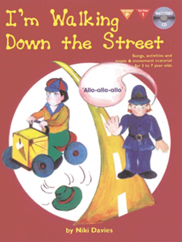 I'm Walking Down The Street Book & Cd