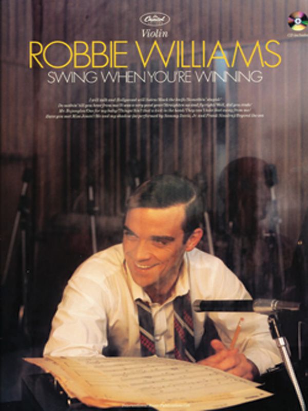 Robbie Williams: Swing When You're Winning Book & Cd