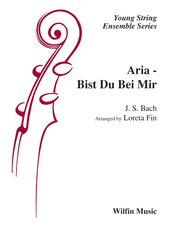 Aria -- Bist Du Bei Mir Conductor Score & Parts