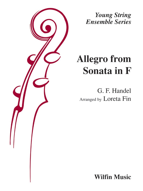 Allegro From Sonata In F Conductor Score & Parts