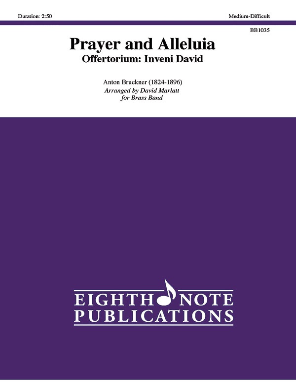 Prayer And Alleluia Offertorium: Inveni David Conductor Score & Parts