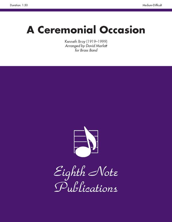 A Ceremonial Occasion Conductor Score & Parts