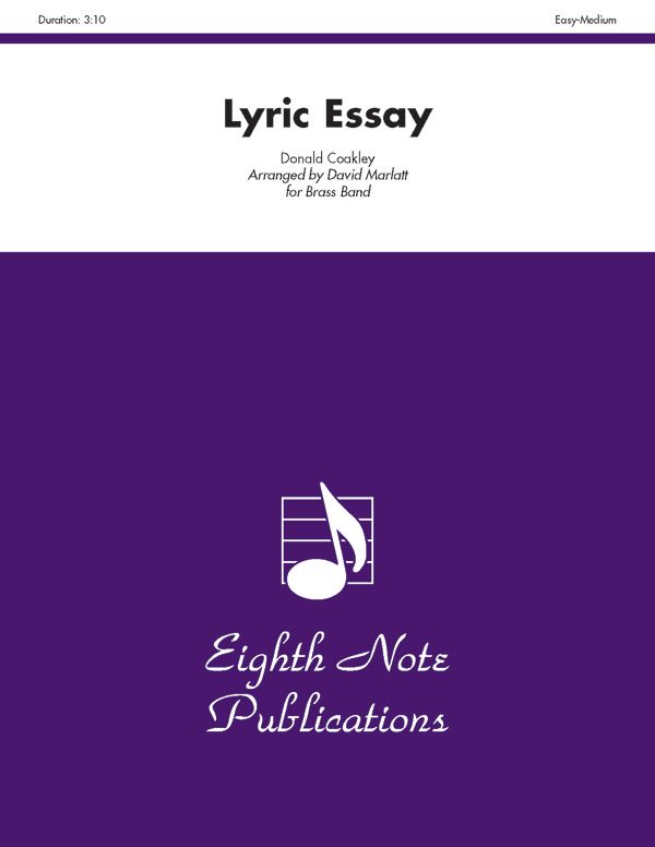 Lyric Essay Conductor Score & Parts