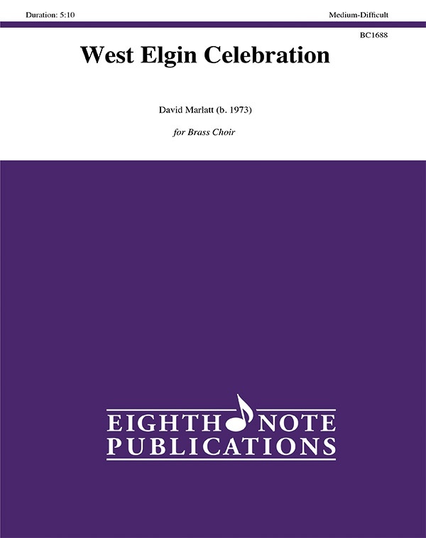 West Elgin Celebration Score & Parts