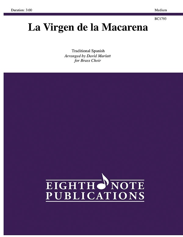 La Virgen De La Macarena Score & Parts