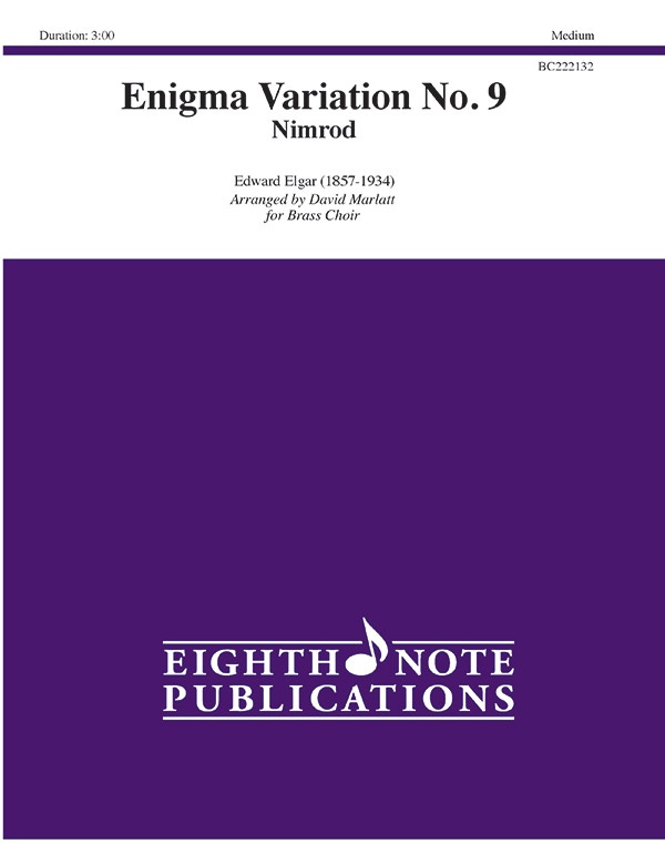 Enigma Variation No. 9 Nimrod Score & Parts