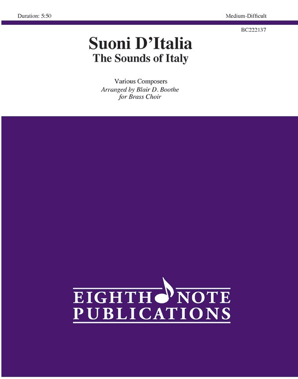 Suoni D'italia The Sounds Of Italy Score & Parts