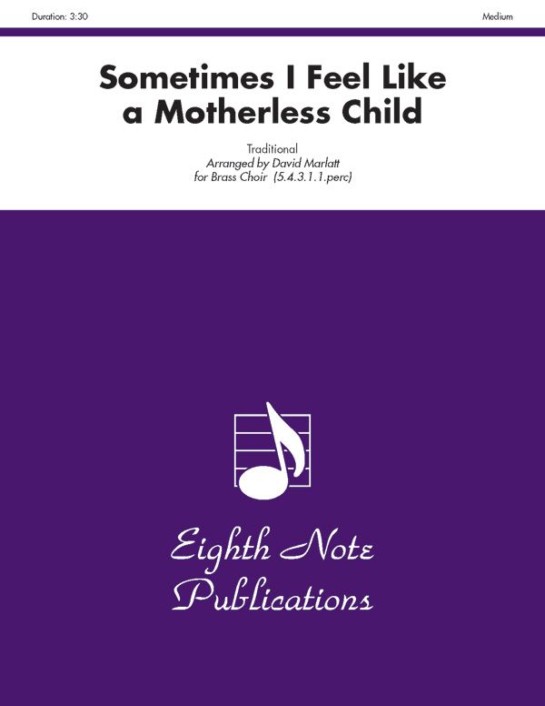 Sometimes I Feel Like A Motherless Child Score & Parts