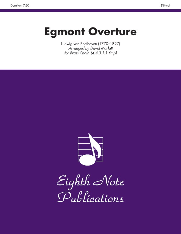 Egmont Overture Score & Parts