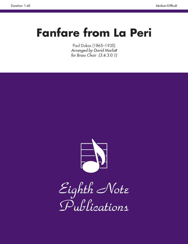 Fanfare (From La Peri) Score & Parts