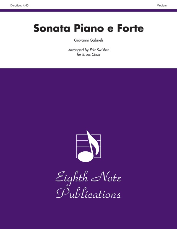 Sonata Piano E Forte Score & Parts