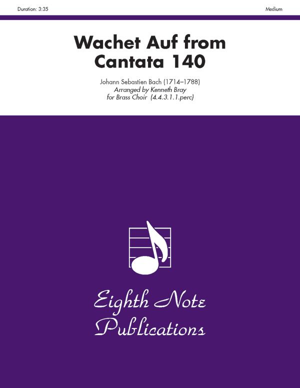 Wachet Auf (From Cantata 140) Score & Parts