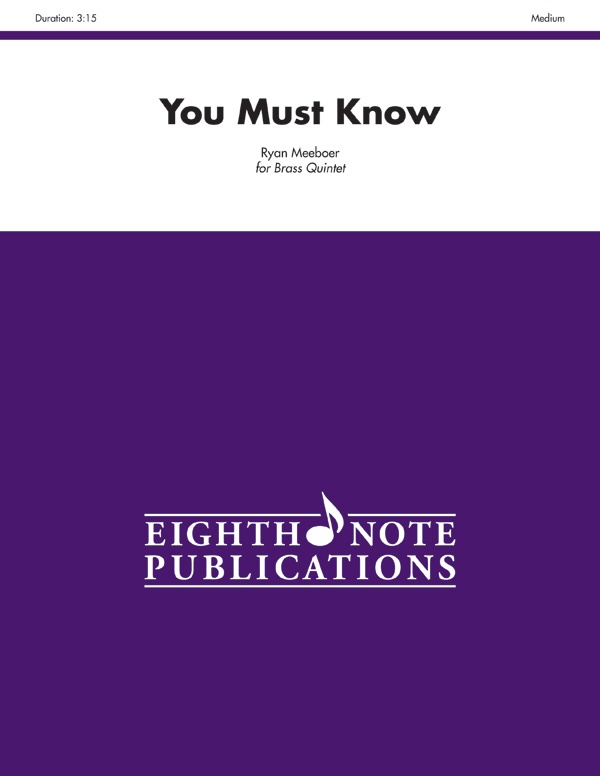 You Must Know Score & Parts