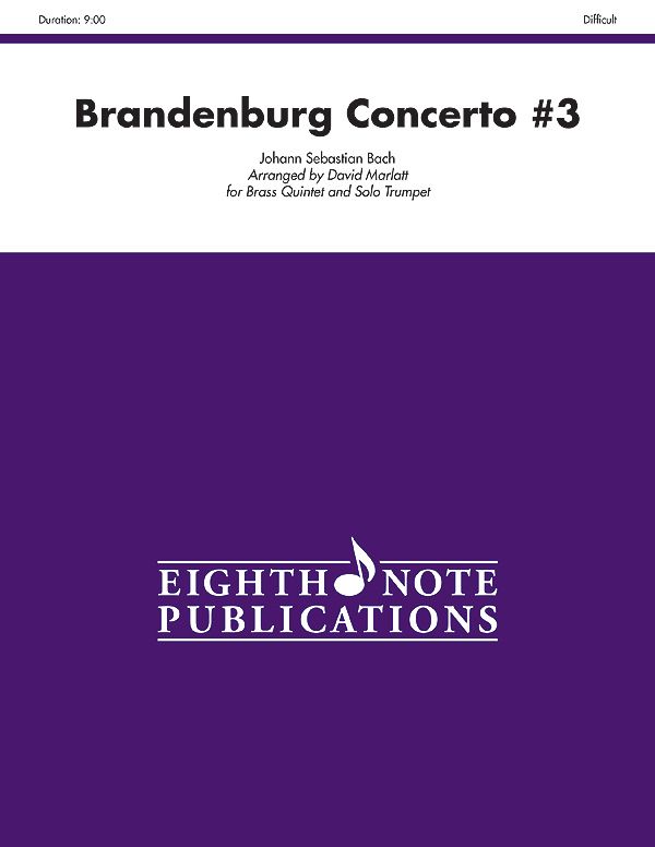 Brandenburg Concerto #3 Score & Parts