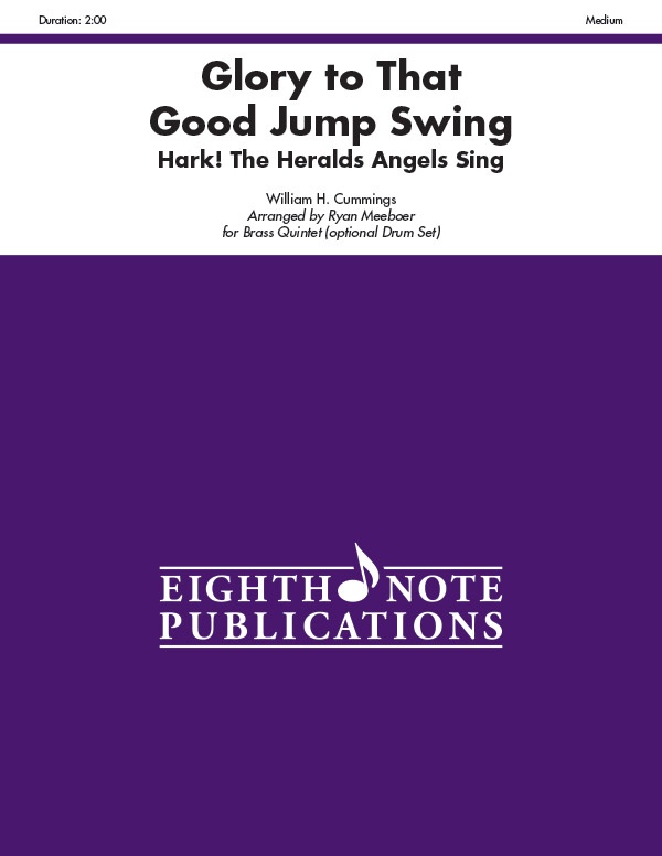 Glory To That Good Jump Swing Hark! The Heralds Angels Sing Score & Parts