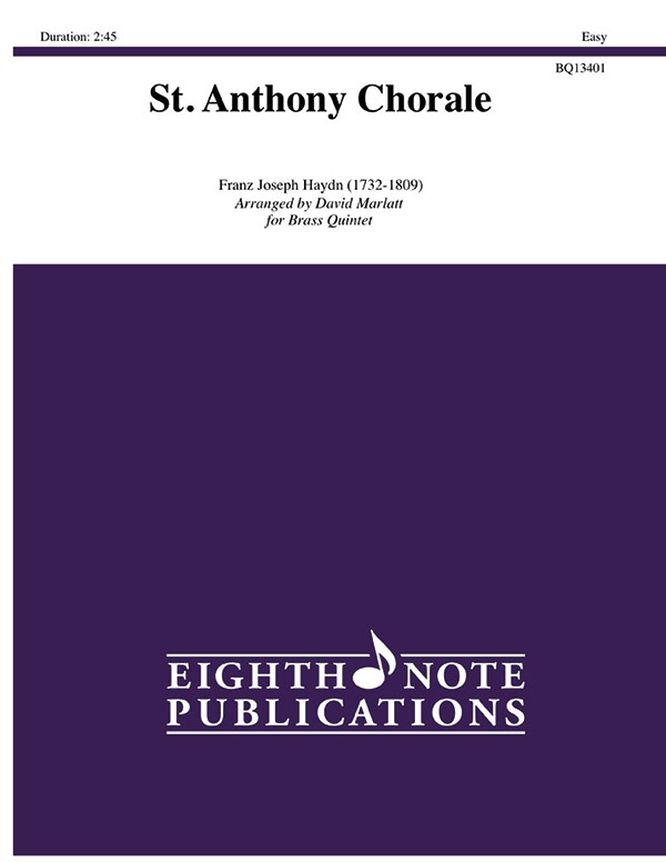 St. Anthony Chorale Score & Parts