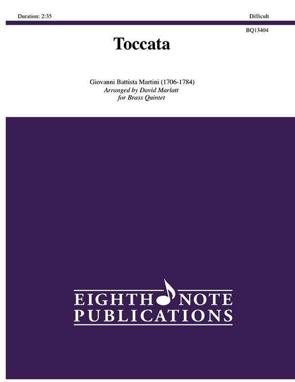 Toccata Score & Parts