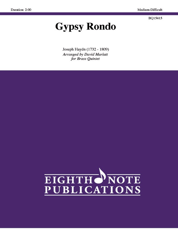 Gypsy Rondo Score & Parts