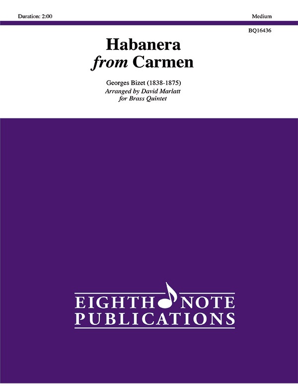 Habanera From Carmen Score & Parts