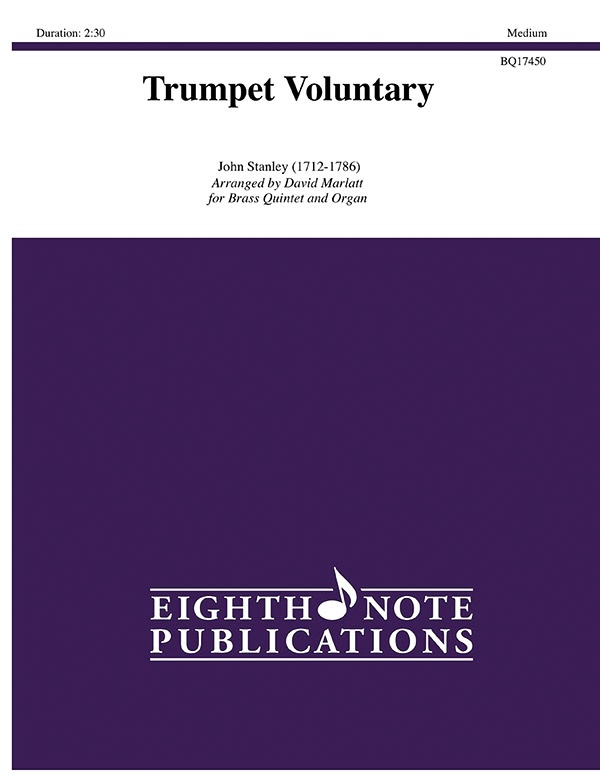 Trumpet Voluntary Score & Parts