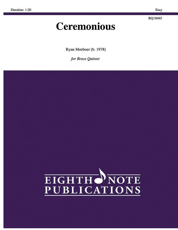 Ceremonious Score & Parts