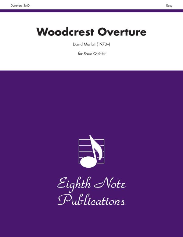 Woodcrest Overture Score & Parts