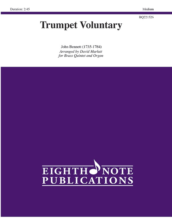 Trumpet Voluntary Score & Parts