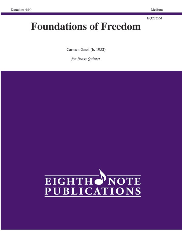 Foundations Of Freedom Score & Parts