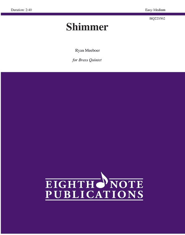 Shimmer Conductor Score & Parts