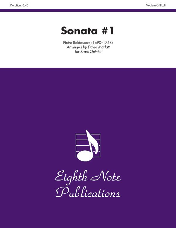 Sonata #1 Trumpet Feature Score & Parts