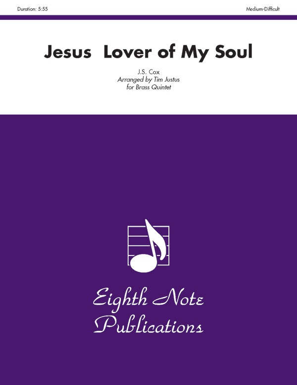 Jesus Lover Of My Soul Trumpet Feature Score & Parts