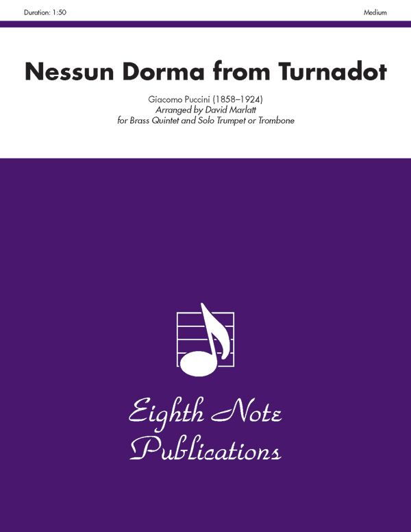 Nessun Dorma (From Turnadot) Score & Parts